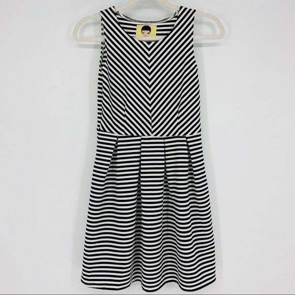 Girl Revolution Dresses & Skirts - Girl Revolution Striped Fit Flare Sleeveless Dress